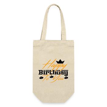 Happy Birthday To You - Gift Bag for Bottles - nature - Front