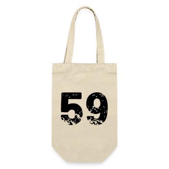 59 - Gift Bag for Bottles - nature - Front