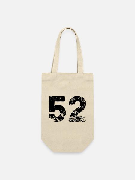 52 - Geschenkbeutel für Flaschen - Natur