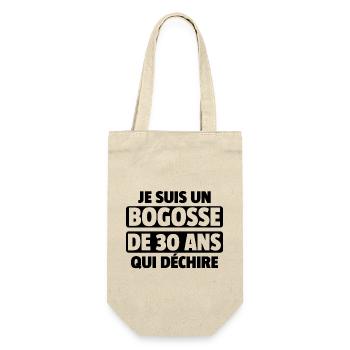 bogosse de 30 ans qui déchire / homme de 30 ans - Sac à bouteille - nature - Devant