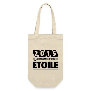 2015 année de naissance / anniversaire année 2015 - Sac à bouteille - nature - Devant