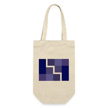 Géométrique - Sac à bouteille - nature - Devant