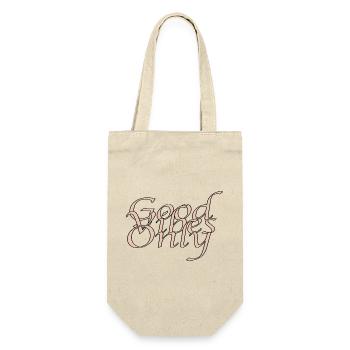 Good Vibes Only - Geschenkbeutel für Flaschen - Natur - Vorne