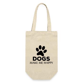 Chien Hund - Sac à bouteille - nature - Devant