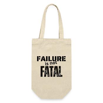 FAILURE is not FATAL - Gift Bag for Bottles - nature - Front