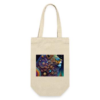 Lion - Gift Bag for Bottles - nature - Front