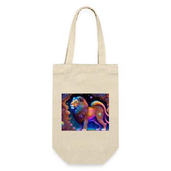 Lion - Gift Bag for Bottles - nature - Front