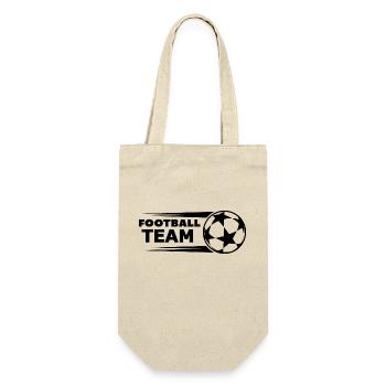 Fußball Soccer - Gift Bag for Bottles - nature - Front