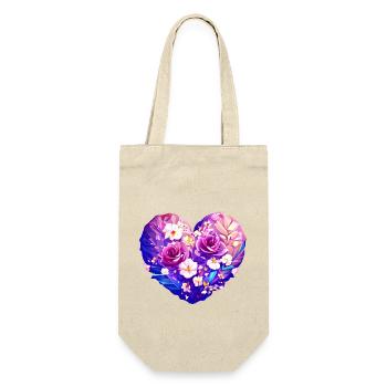 Mother's Day Love Valentine's Day Engagement Wedding - Gift Bag for Bottles - nature - Front
