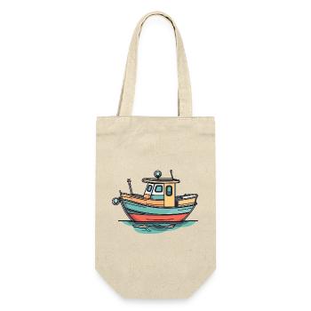 Bateau - Sac à bouteille - nature - Devant