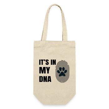 Hund Dog - Gift Bag for Bottles - nature - Front
