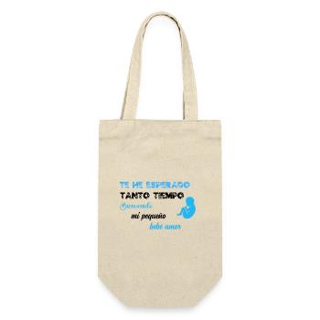 Je t'ai tant attendu BLU BLK - Sac à bouteille - nature - Devant