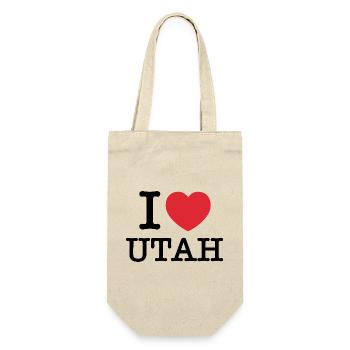 I Love Utah | Utah | I Heart Utah - Gift Bag for Bottles - nature - Front