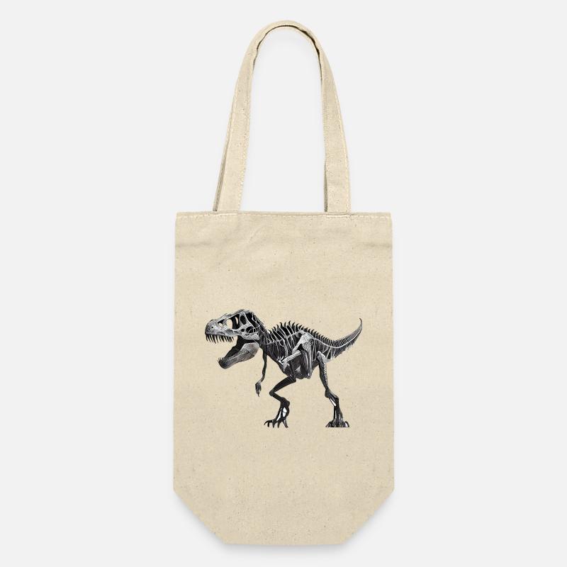 squelette de dinosaure T-rex - Sac à bouteille - nature