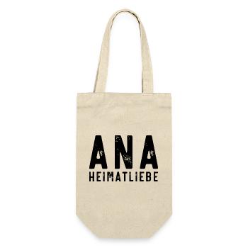 Annaberg Erzgebirge Heimatliebe - Geschenkbeutel für Flaschen - Natur - Vorne