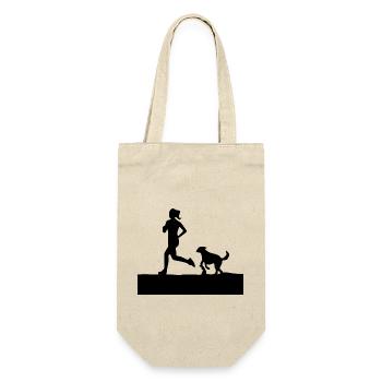 Chien Hund - Sac à bouteille - nature - Devant