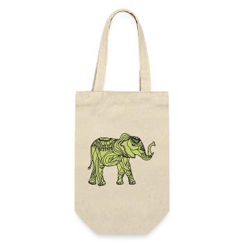 Éléphant - Sac à bouteille - nature - Devant