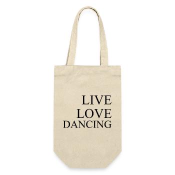 Danse Musique de danse - Sac à bouteille - nature - Devant