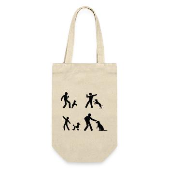 Dancing Dance Music - Gift Bag for Bottles - nature - Front