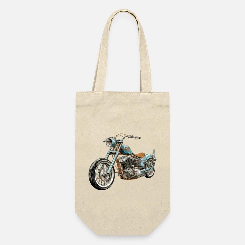 Ewiger Chopper - Geschenkbeutel für Flaschen - Natur