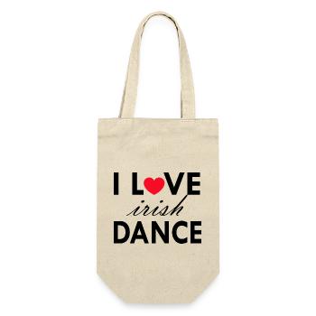 Dancing Dance Music - Geschenkbeutel für Flaschen - Natur - Vorne