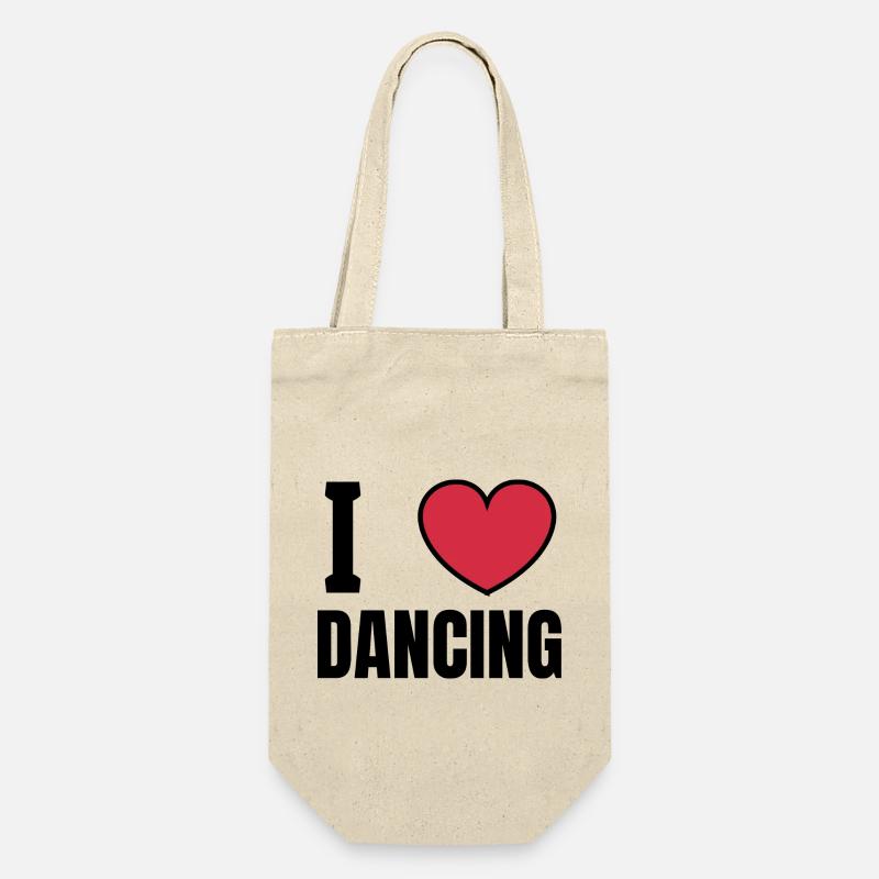 Dancing Dance Music - Gift Bag for Bottles - nature