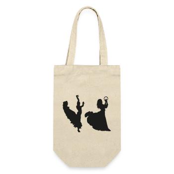 Dancing Dance Music - Gift Bag for Bottles - nature - Front