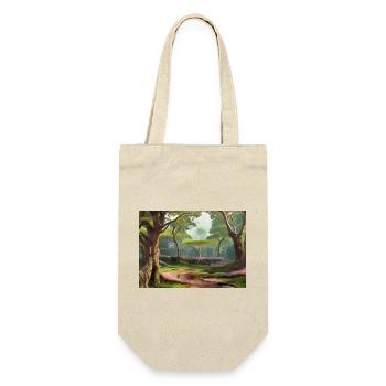 Eternal green forest - Gift Bag for Bottles - nature - Front