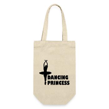 Dancing Dance Music - Geschenkbeutel für Flaschen - Natur - Vorne