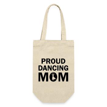 Dancing Dance Music - Geschenkbeutel für Flaschen - Natur - Vorne