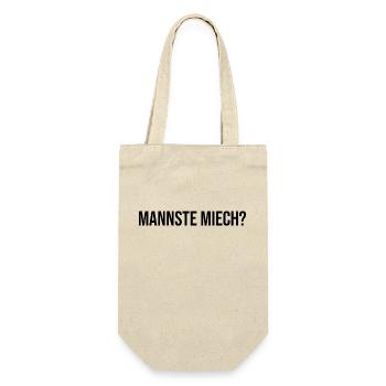 Erzgebirge meinst du mich - Geschenkbeutel für Flaschen - Natur - Vorne