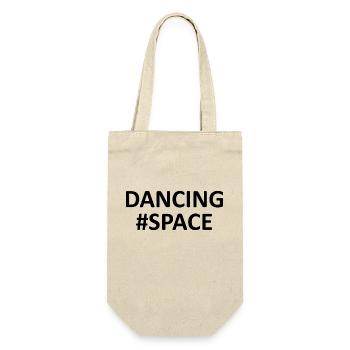 Dancing Dance Music - Geschenkbeutel für Flaschen - Natur - Vorne