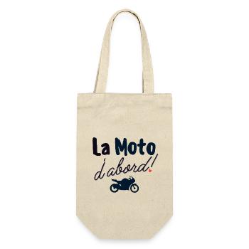 La moto d'abord - Sac à bouteille - nature - Devant