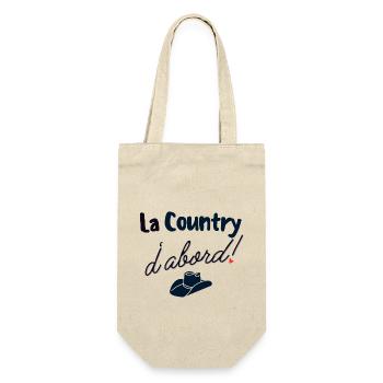 La County d'abord - Sac à bouteille - nature - Devant