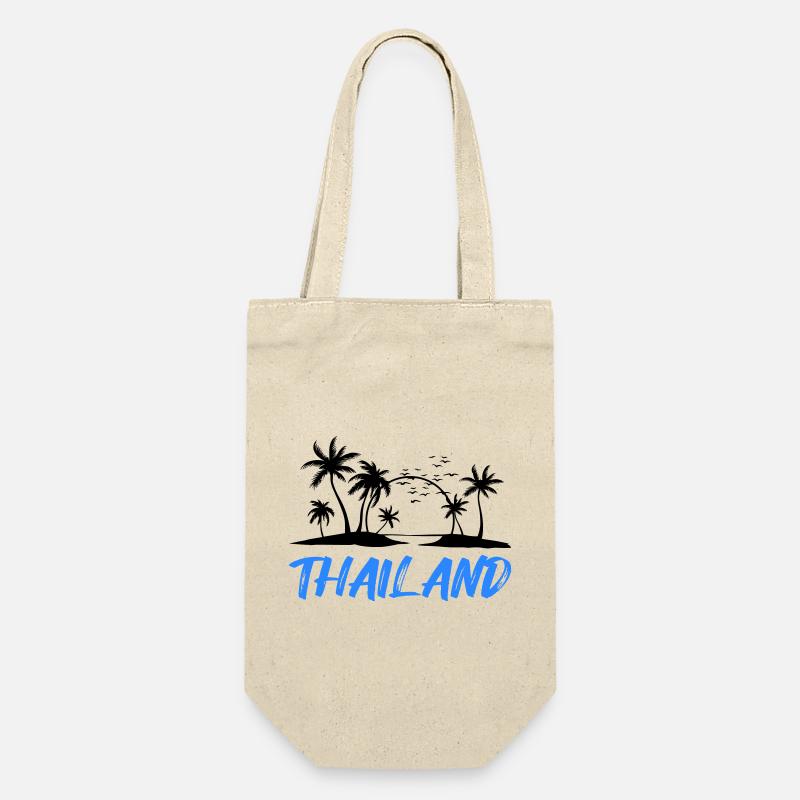 thailand - Geschenkbeutel für Flaschen - Natur