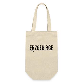 Erzgebirge Heimat - Geschenkbeutel für Flaschen - Natur - Vorne
