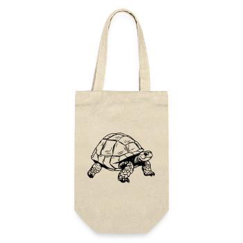 Tortoise - Gift Bag for Bottles - nature - Front