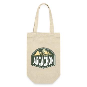 Bassin Arcachon, Dune du Pilat, Frankreich - Geschenkbeutel für Flaschen - Natur - Vorne