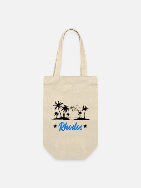 Rhodes - Gift Bag for Bottles - nature