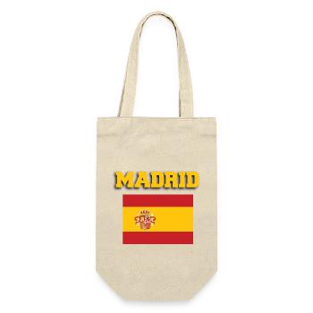 Madrid Espagne Drapeau - Sac à bouteille - nature - Devant