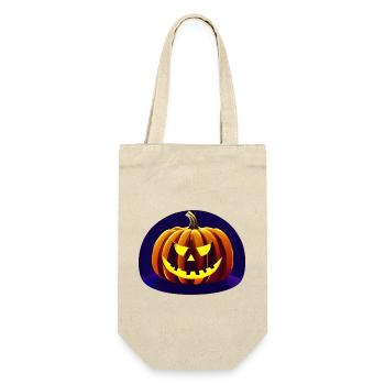 Pumpkin Costume Halloween Gift Pumpkins Pumpkin - Gift Bag for Bottles - nature - Front