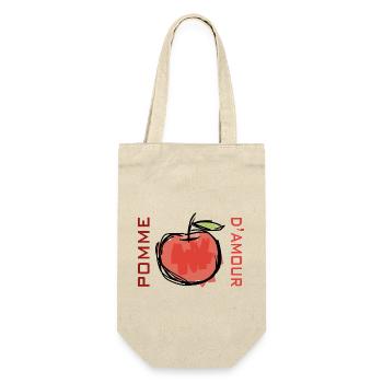 Pomme d'amour - Sac à bouteille - nature - Devant