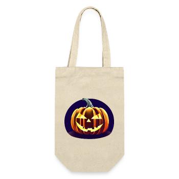 Halloween Gift Costume Pumpkins Pumpkin Pumpkin - Gift Bag for Bottles - nature - Front