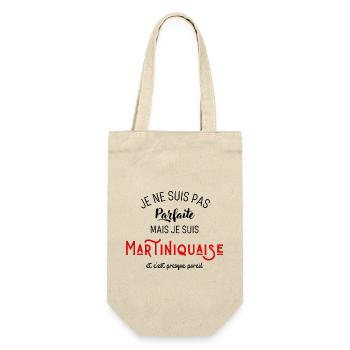 Pas parfaite mais martiniquaise - Sac à bouteille - nature - Devant