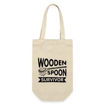 Survivant de la cuillère en bois - Sac à bouteille - nature - Devant