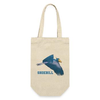Shoebill Bird Ornithologist Forest I Gift - Gift Bag for Bottles - nature - Front