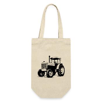 Tracteur - Sac à bouteille - nature - Devant