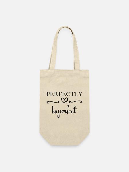 perfectly imperfect - Geschenkbeutel für Flaschen - Natur