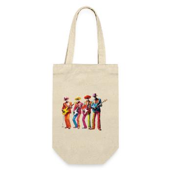 Le Colorful Skeleton Band - Sac à bouteille - nature - Devant