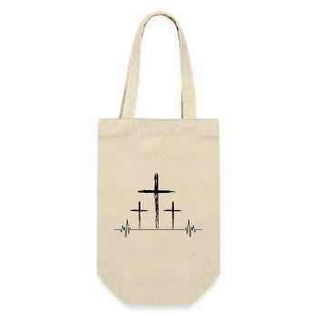 Die for you - Geschenkbeutel für Flaschen - Natur - Vorne